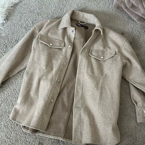 Worn size S Zara shacket